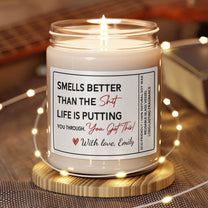 Light This Candle You Got This - Reminder For Her, Daughter, Sister, Wife, Friend - Personalized Scented Soy Candle