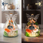 Light-This-Up-And-Know-Im-Here-Memorial-Gift-Personalized-Flower-In-Glass-Angel-Figurines-5