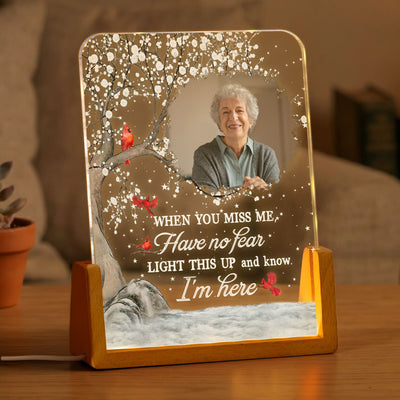 Light This Up I'm Always With You Memorial Gift - Personalized Night Light