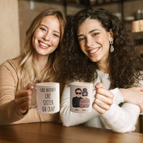 Like Brother Like Sister Oh Crap - Personalized Mug