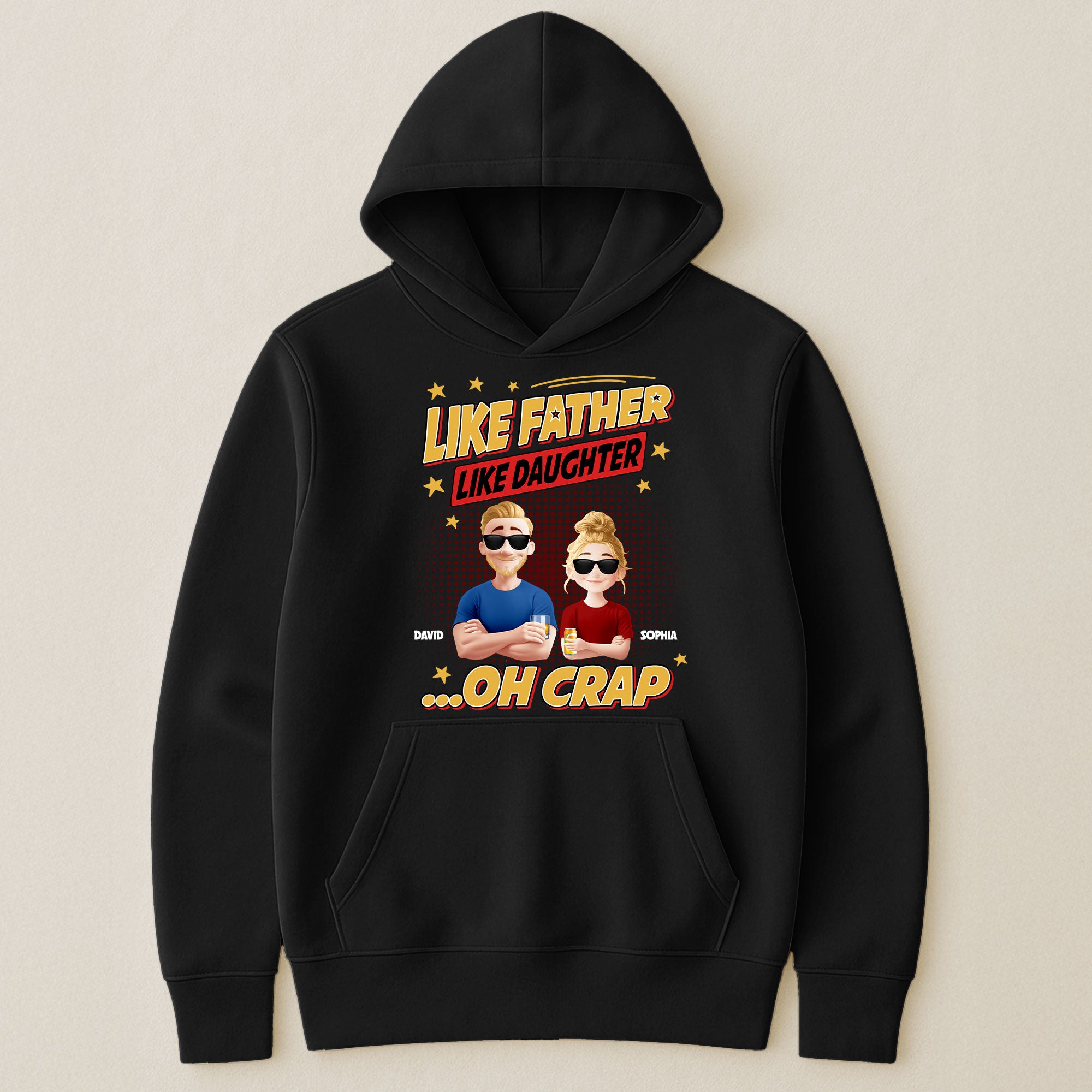 Like Father Like Daughter - New Style - Personalized Shirt