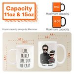 Like Father Like Son Oh Crap - Personalized Mug