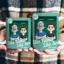 Like Father Like Son Oh Crap Toy Box - Personalized Mug