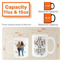 Like Mom Like Daughter Oh Crap - Personalized Mug