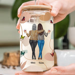 Like Mother Like Daughter - Personalized Clear Glass Cup