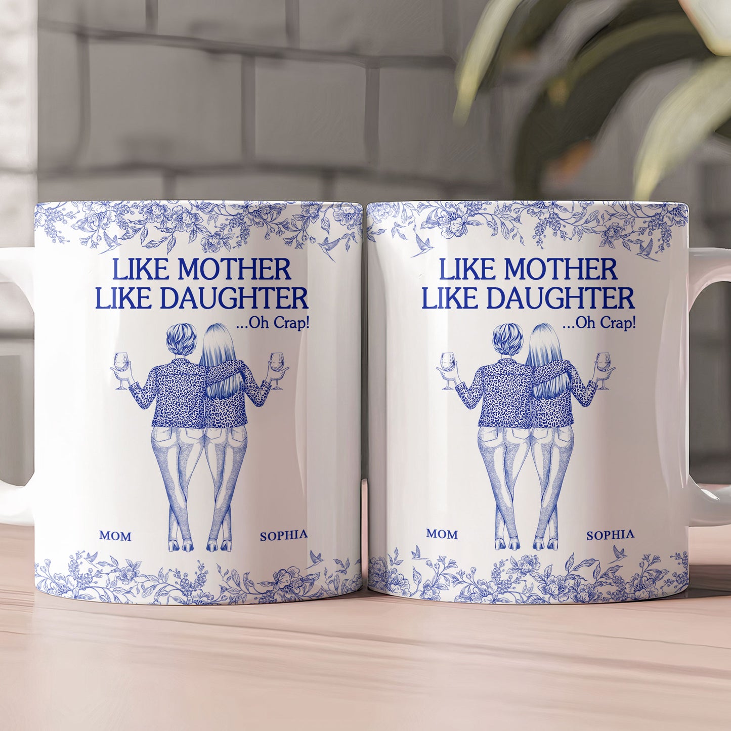 Like Mother Like Daughter - Personalized Mug