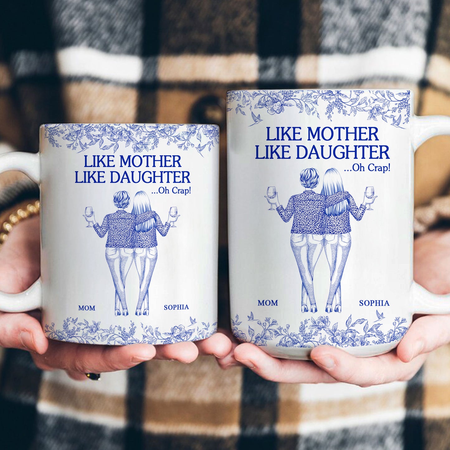 Like Mother Like Daughter - Personalized Mug