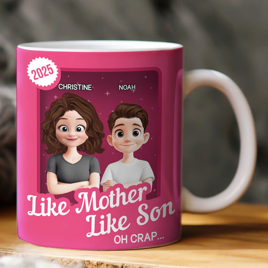 Like Mother Like Son Oh Crap Toy Box - Personalized Mug