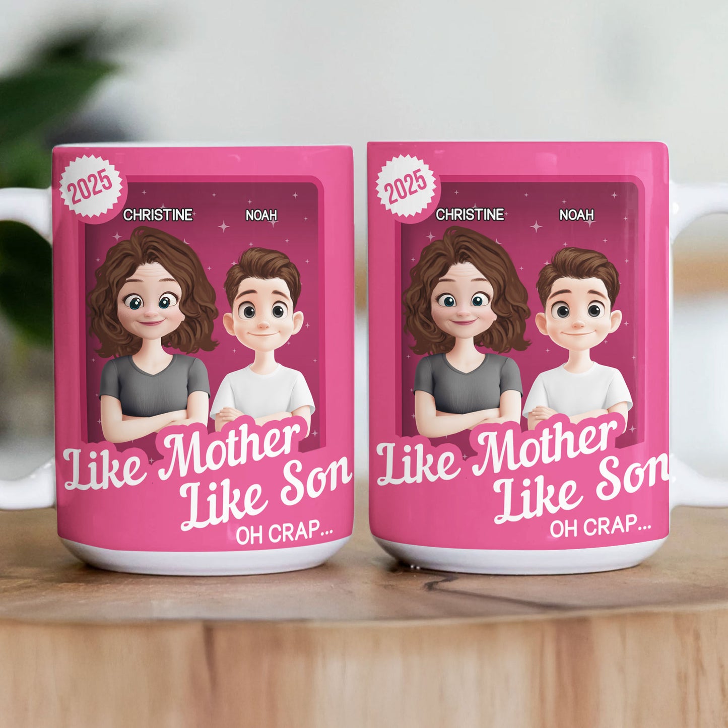 Like Mother Like Son Oh Crap Toy Box - Personalized Mug