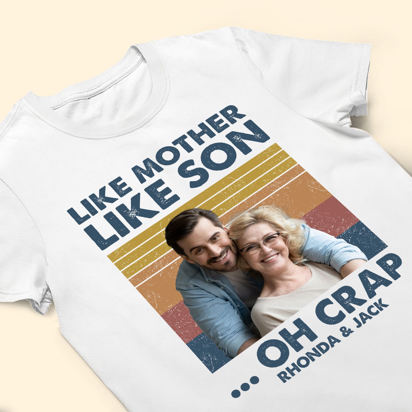 Like Mother Like Son - Personalized Photo Shirt