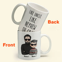 Like Uncle Like Nephew Oh Crap - Personalized Mug