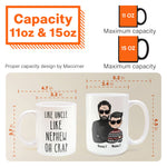 Like Uncle Like Nephew Oh Crap - Personalized Mug