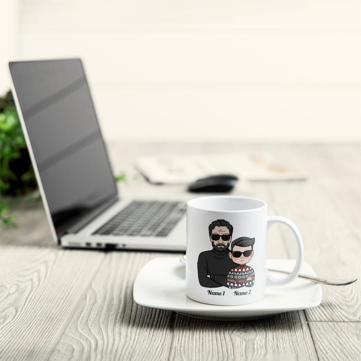 Like Uncle Like Nephew Oh Crap - Personalized Mug