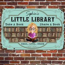 Little-Book-Box-Free-Library-Personalized-Metal-Sign-4