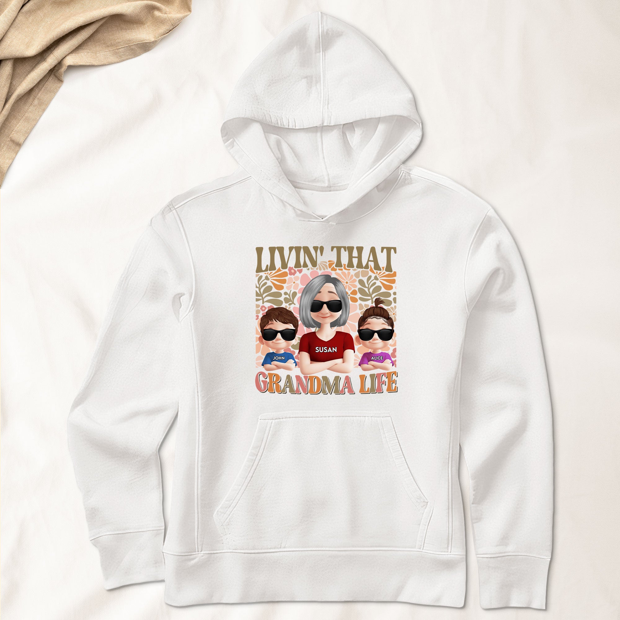 Livin' That Grandma Life - Personalized Shirt