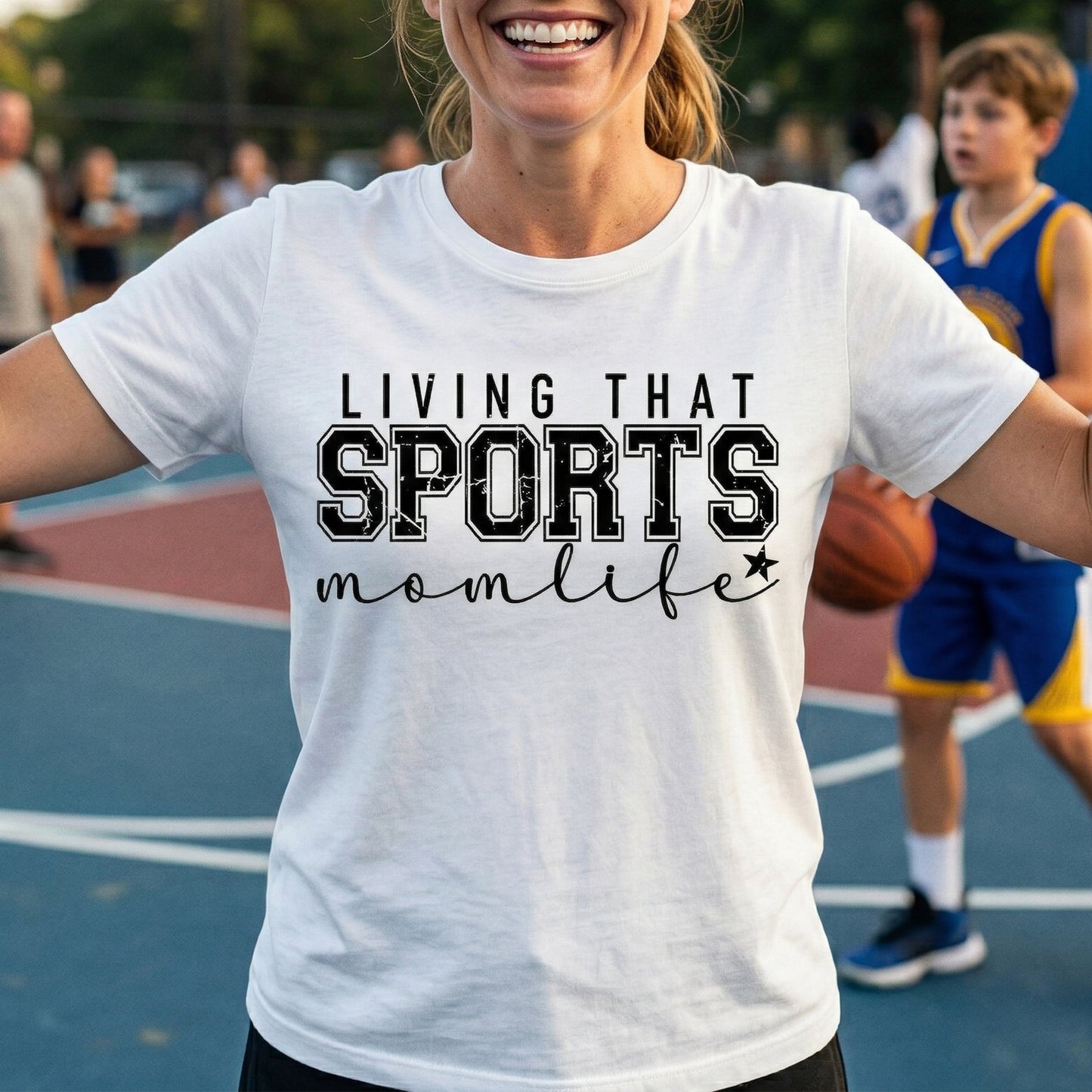 Living-That-Sports-Momlife-Personalized-Shirt-3