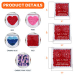 Long Distance Relationship For Couples - Personalized Flower Shadow Box With LED Light