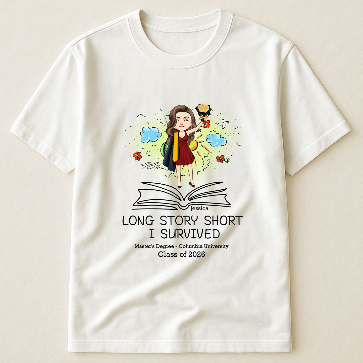 Long Story Short I Survived - Personalized Shirt
