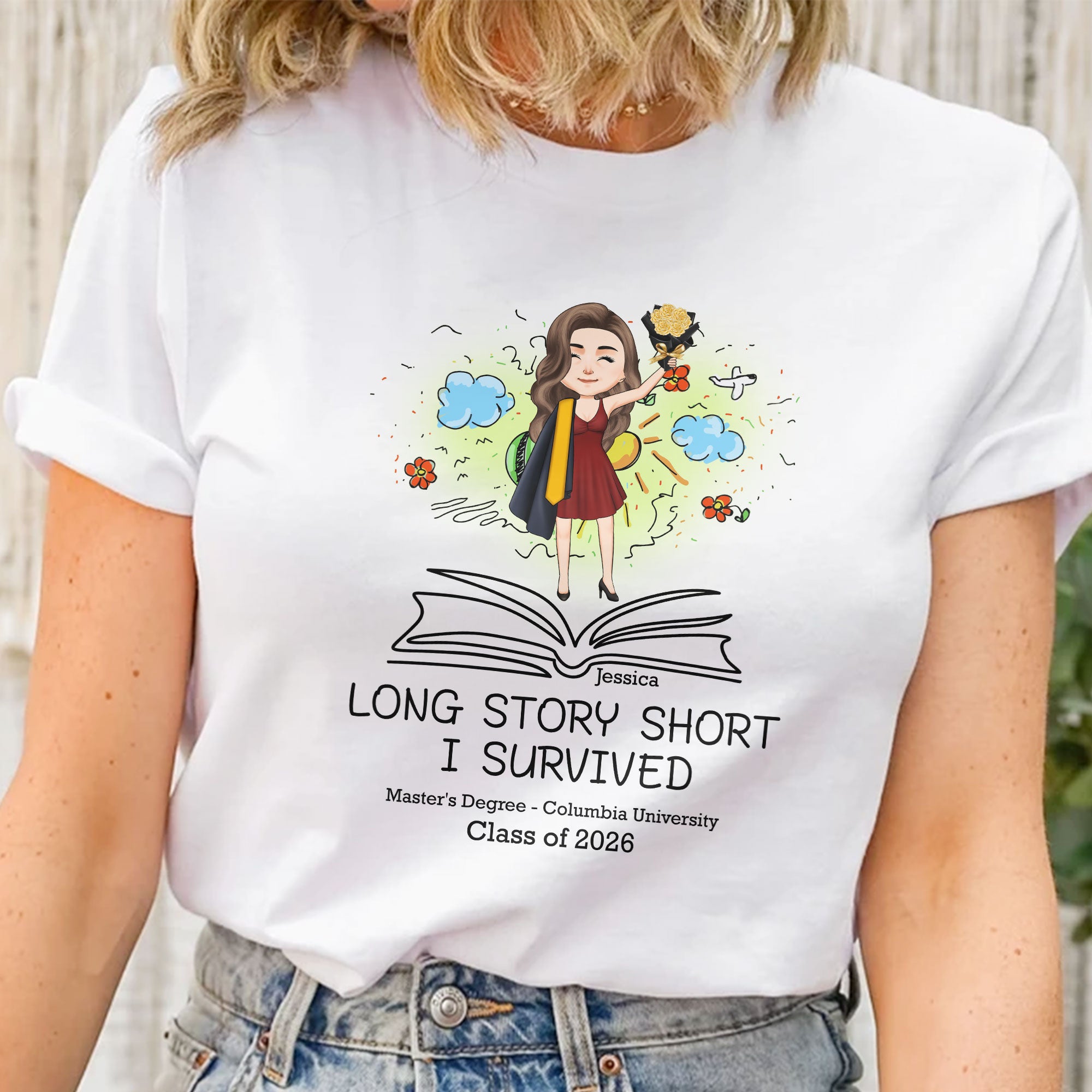 Long Story Short I Survived - Personalized Shirt