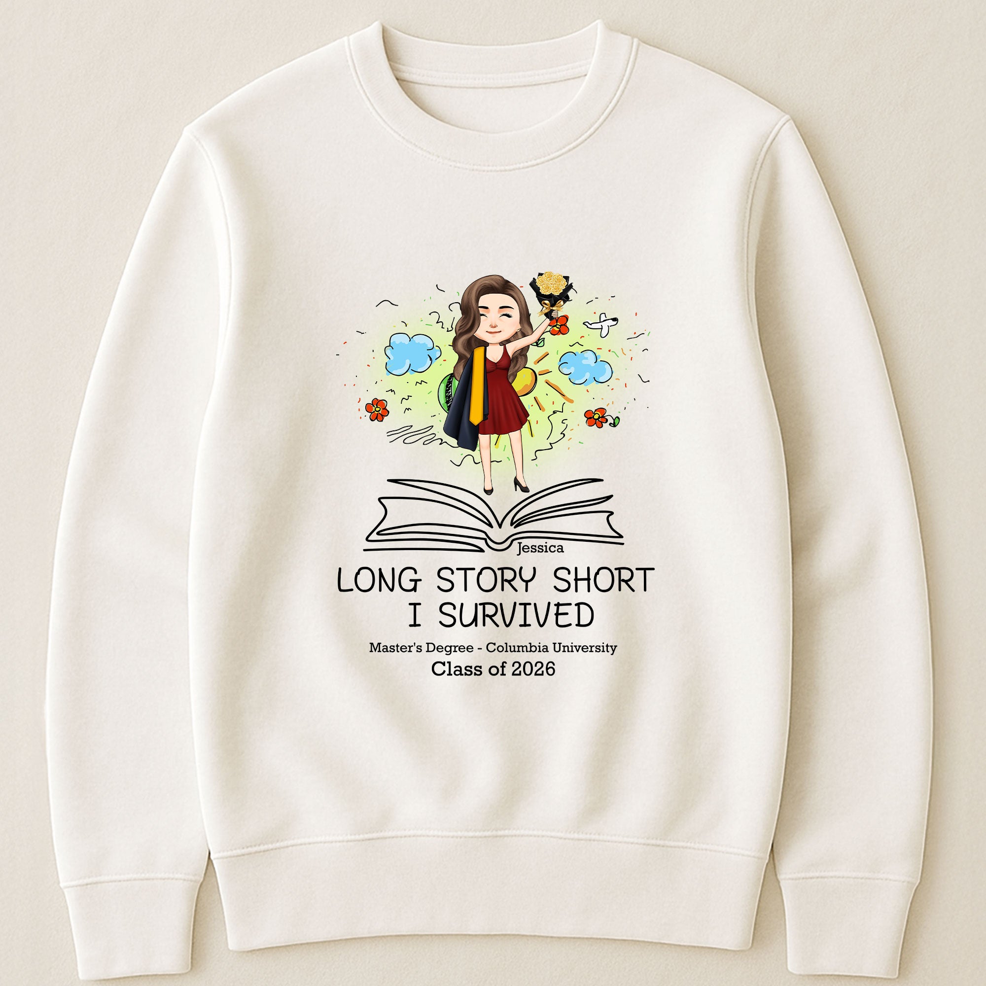 Long Story Short I Survived - Personalized Shirt
