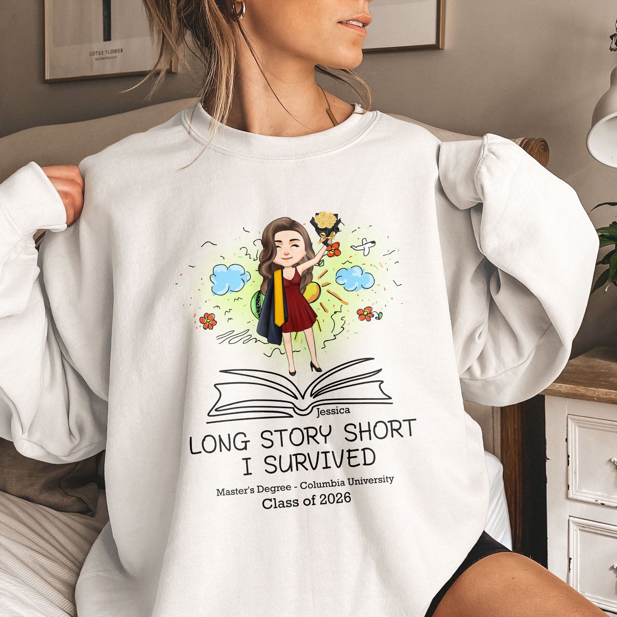 Long Story Short I Survived - Personalized Shirt