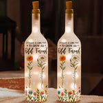 Long Time To Grow Old Friends - Personalized Bottle Lamp