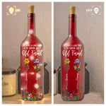 Long Time To Grow Old Friends - Personalized Bottle Lamp
