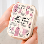 Look At You, You Got This - For Daughter, Friends, Self Gift - Custom Makeup Box With LED Mirror