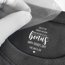 Look-At-You-Landing-Our-Mom-And-Getting-Us-As-A-Bonus-Personalized-Shirt-3