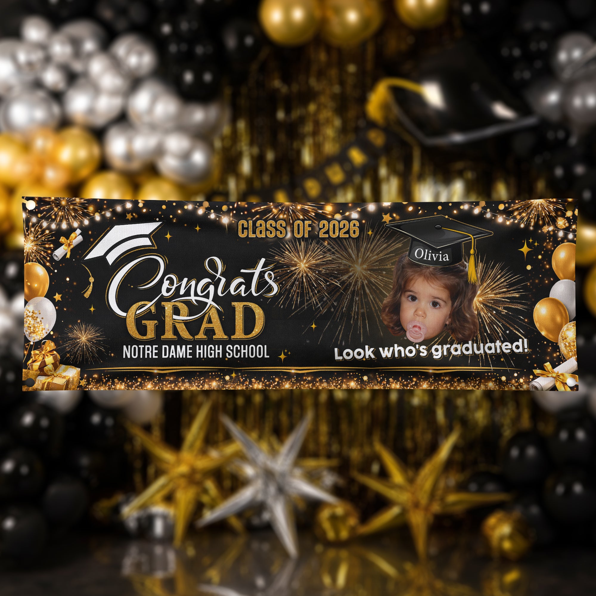Look-Who's-Graduated-Graduation-Party-Gifts-Childhood-Photo-Theme-Personalized-Banner-2