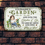 Lose My Mind And Find My Soul - Personalized Metal Sign