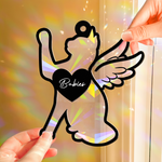 Loss Of Cat - Personalized Rainbow Suncatcher