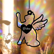 Loss Of Cat - Personalized Rainbow Suncatcher