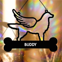 Loss Of Dog - Personalized Rainbow Suncatcher