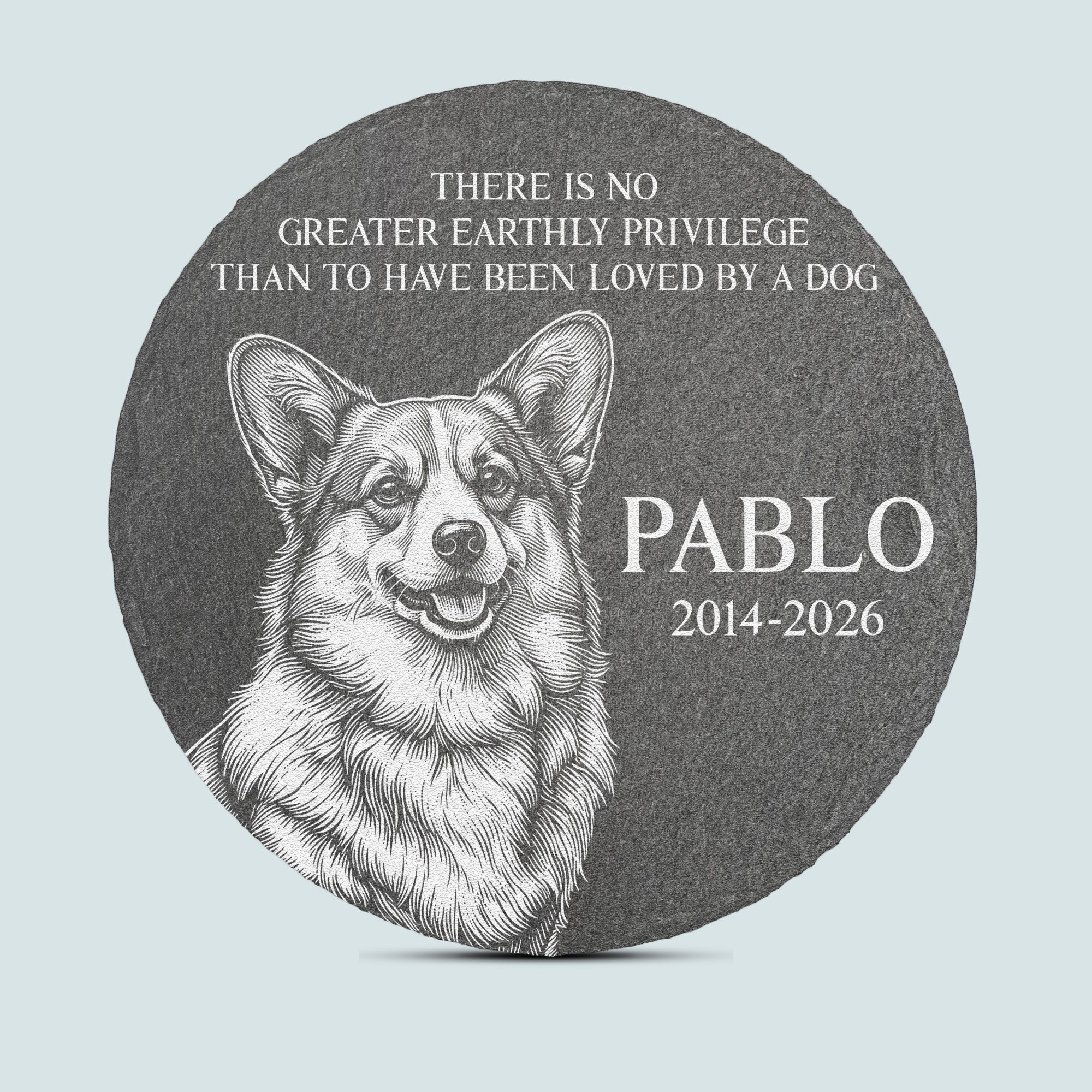 Loss-Of-Pet-Custom-Photo-Sketch-Line-Art-Memorial-Gifts-For-Pet-Owners-Personalized-Garden-Stone-2
