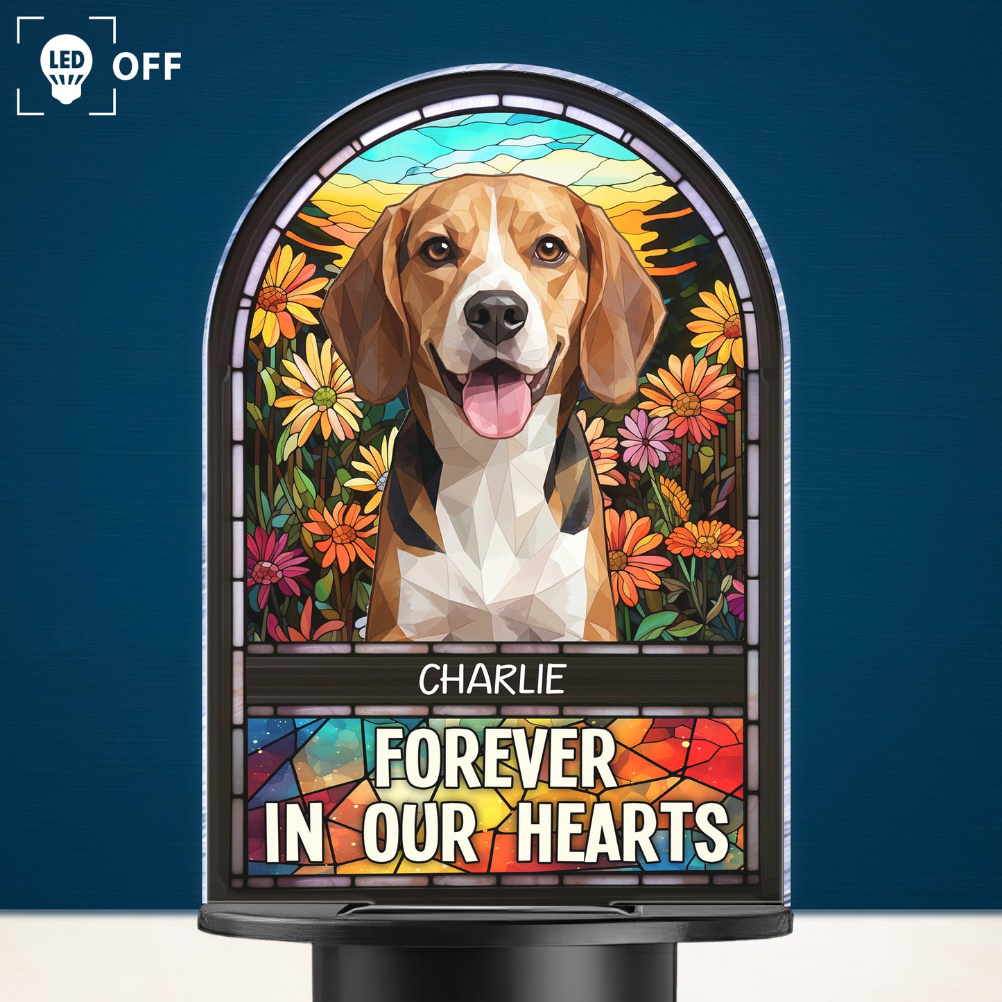 Loss-Of-Pet-Forever-In-Our-Hearts-Personalized-Solar-Light-4