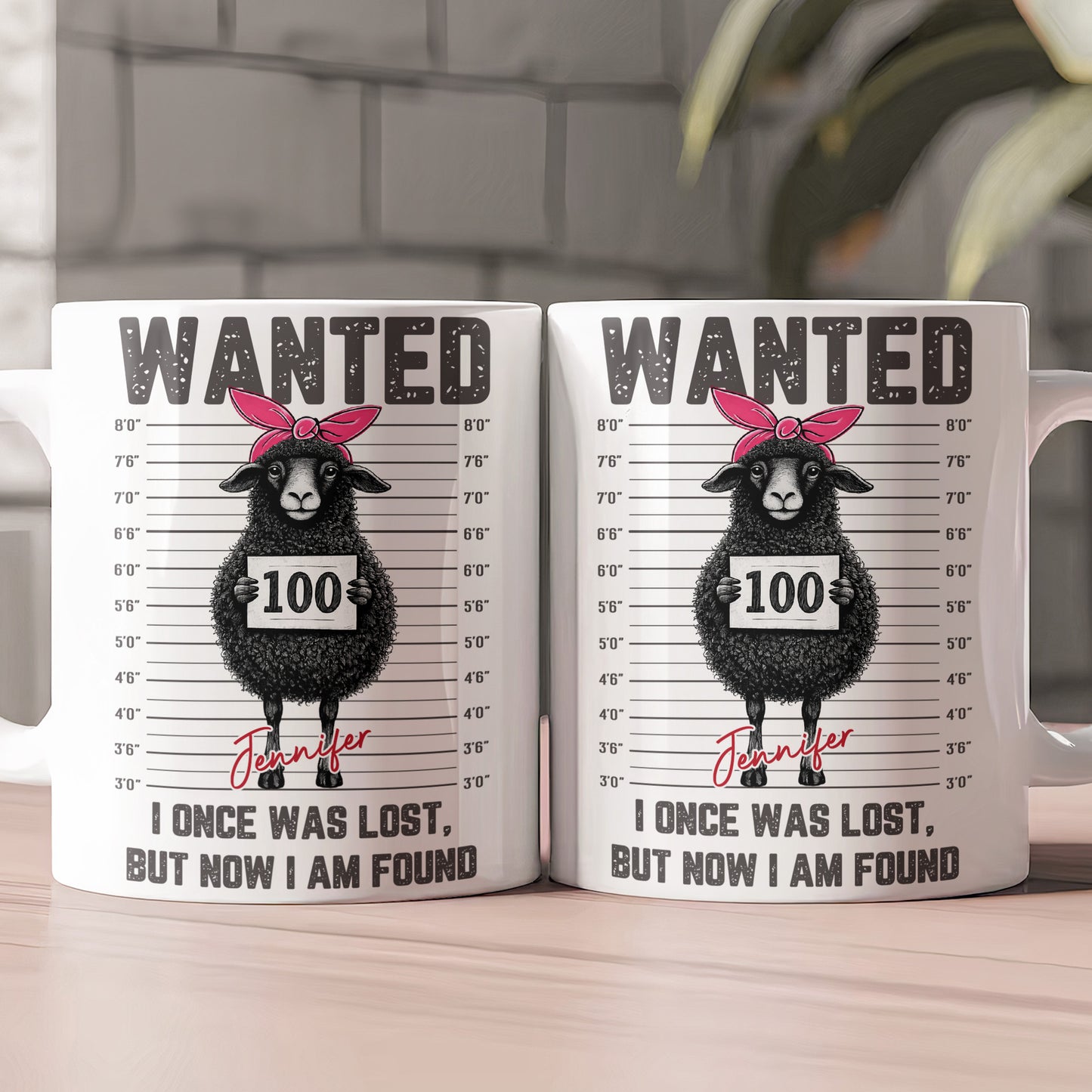 Lost-Sheep-Christian-I-Once-Was-Lost,-But-Now-I-Am-Found-Personalized-Mug-2