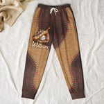 Love Baseball Proud Dad Son - Personalized Sweatpants