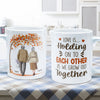 Love Is Holding On To Each Other As We Grow Old Together - Personalized Mug