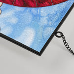 Love Is Love - Personalized Stained Glass Suncatcher