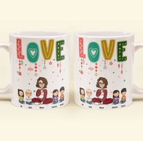 Love Mom - Personalized Mug