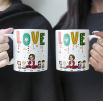 Love Mom - Personalized Mug