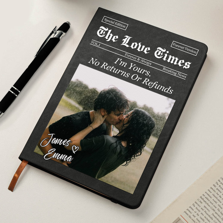 Love-Newspaper-Custom-Photo-Couples-Our-Story-Book-Personalized-Journal5