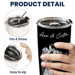 Loved You Then Love You Still Anniversary Gift For Him, Her - Personalized Tumbler Cup