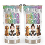 Lovely Dog Mom New Cartoon Dog - Personalized Tumbler Cup