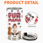 Lovely Fur Mama - Personalized Tumbler Cup