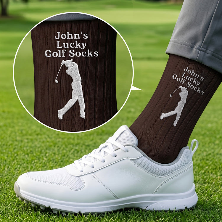 Lucky-Golf-Socks-Personalized-Socks-1