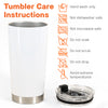 I Want To Be The First Thing You Touch In The Morning - Personalized Tumbler Cup