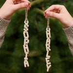 Mahjong-Letter With Names For Family, Friends Mahj Girls - Personalized Ornament 3