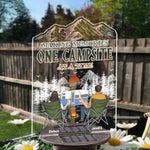 Making Memories One Campsite At A Time - Personalized Solar Light